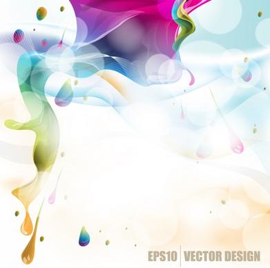decorative background template bright modern colorful dynamic abstraction
