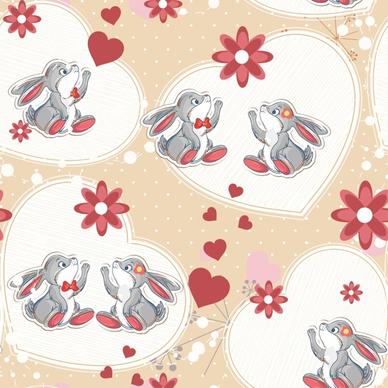 vector cute cartoon bunny