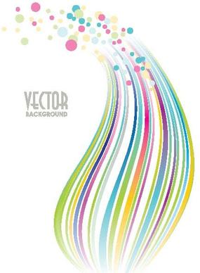 vector dot background fashion line
