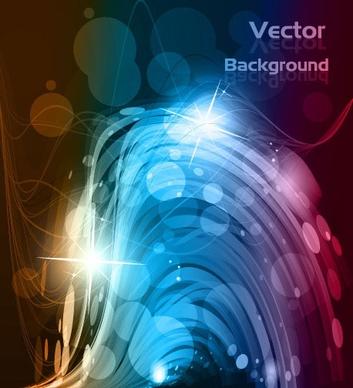 vector dynamic background 3 glare