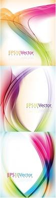 vector dynamic background brilliant lines a