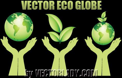 vector eco globe