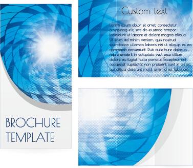vector ecology brochure cover template