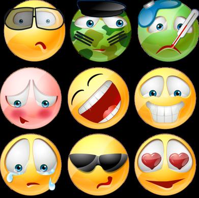 vector emoticons icons
