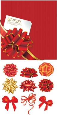 vector festive ribbon