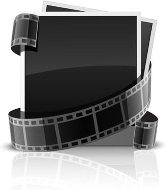 vector film frame film
