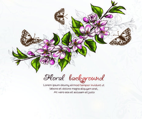 vector floral backgrounds art