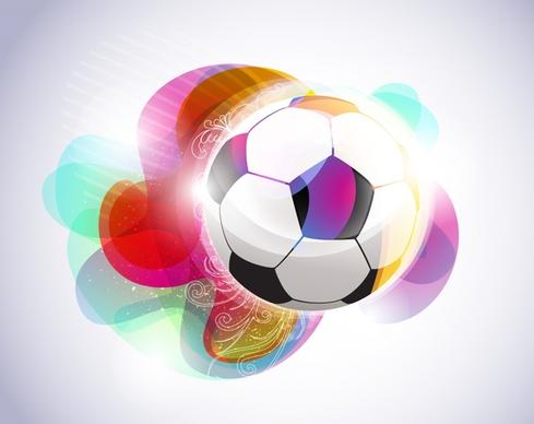 soccer background shiny colorful sparkling decor