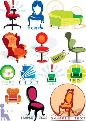 vector graphics theme chair