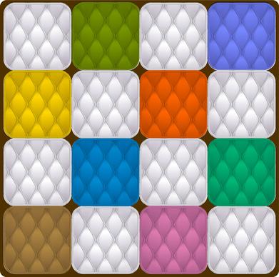 vector illustration of multicolored squares background