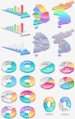 vector infographics design elements set