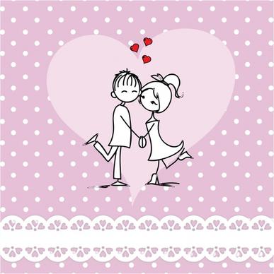 vector line art painted valentine free cdr vector