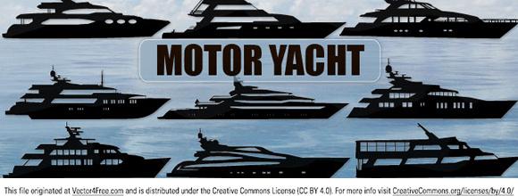 vector motor yacht