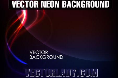 vector neon background