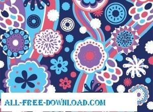 Vector Pattern  Floral Theme 