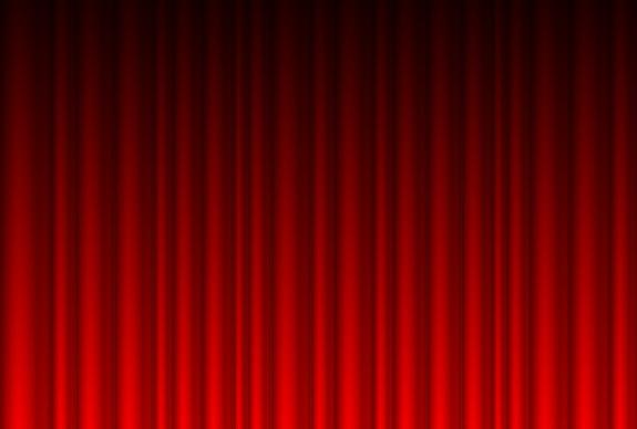 vector red background cloth