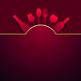 vector restaurant menu cover design