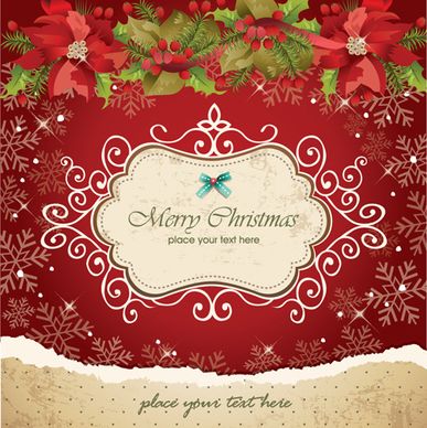 vector set of christmas cards backgrounds art