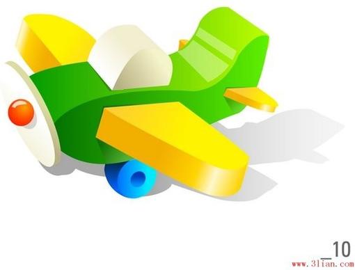 vector toy plane