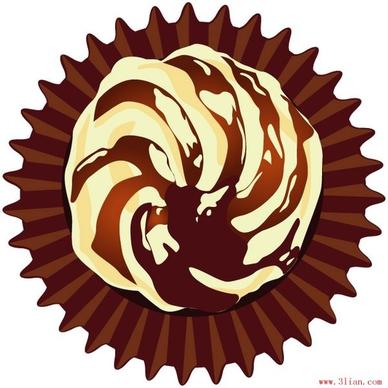 vector vector chocolate cream