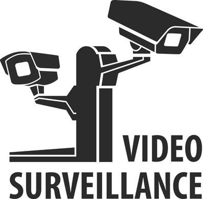 vector video surveillance design elements