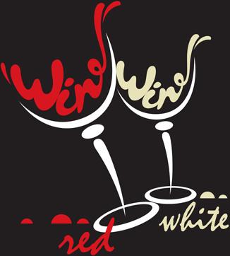 vector wine background creative design set