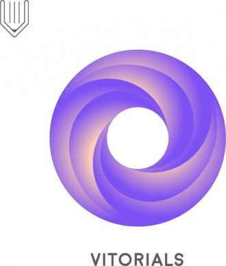 vibrant vector ring