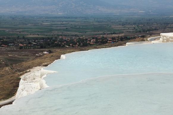 view from pamukkale