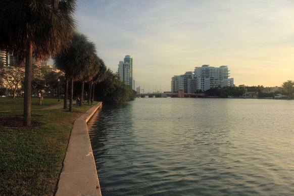 view of the river at miami florida