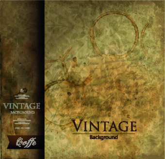 vintage and retro backgrounds design vector