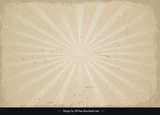 vintage background template symmetric rays