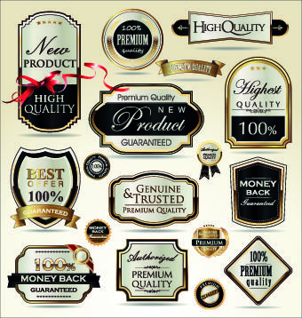 vintage label food vector