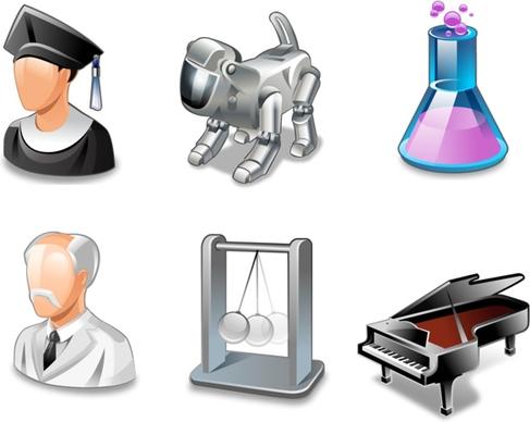 Vista Education Icons icons pack