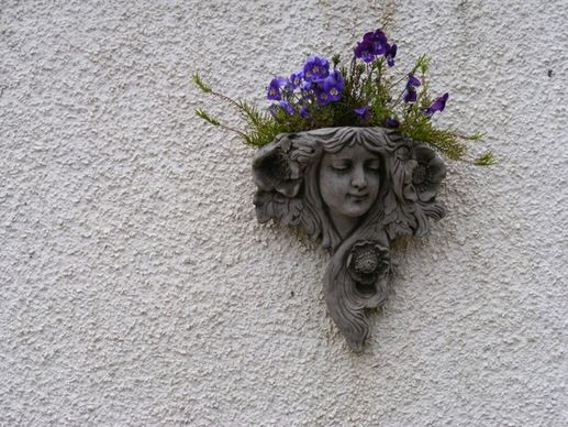 wall decoration flowers
