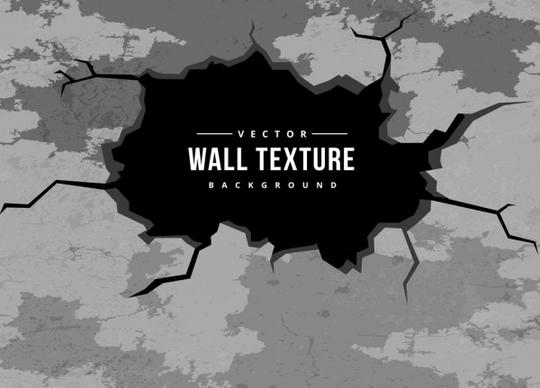wall texture background black white crack design