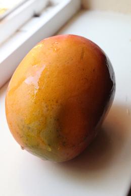 washed mango