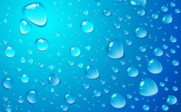 water drop background blue backdrop repeating style
