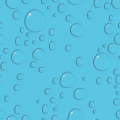 water drops background sketch various repeating circles decoration
