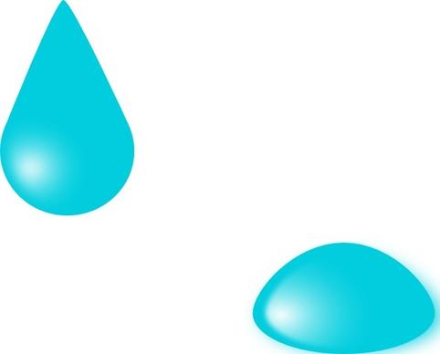 Water Drops clip art
