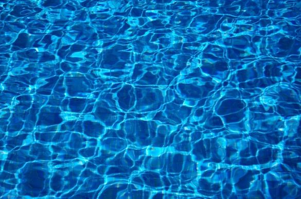 water swimming pool blue
