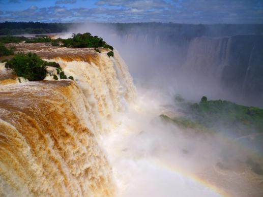 waterfall brazil iguazu