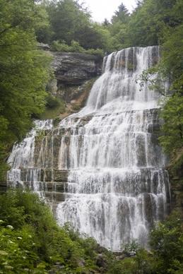 waterfall france jura