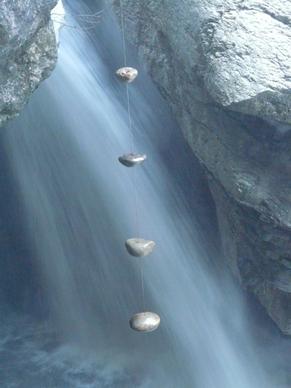 waterfall stones new age