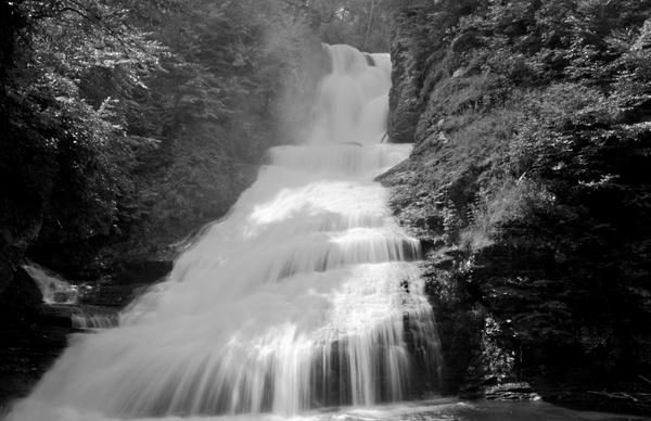 waterfall water cascade