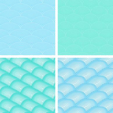 wave simple seamless pattern