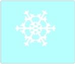 Weather symbol: Snow Flake6