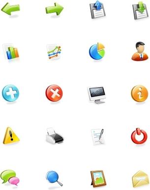 Web Application Icons Set icons pack