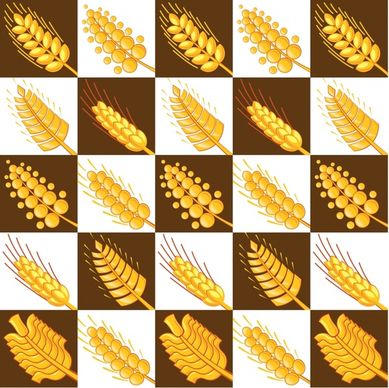 wheat pattern template shiny flat repeating squared layout
