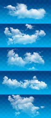 white clouds psd layered highdefinition pictures 610