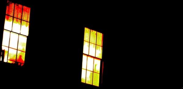 windows at night